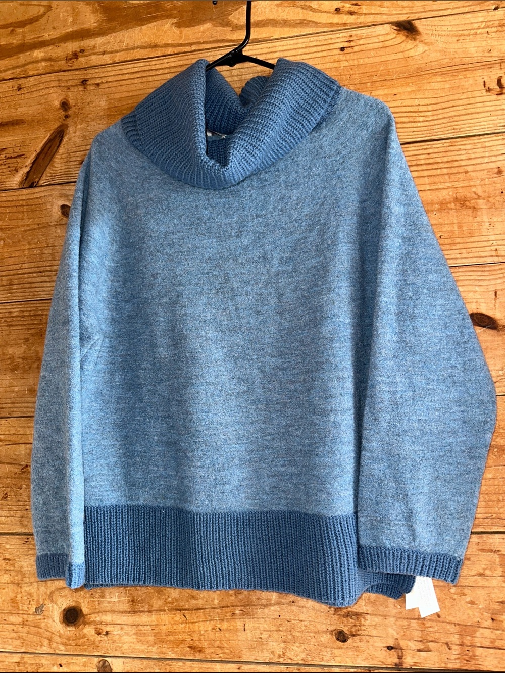 NWT Poetry Crowl Neck 100% Wool Sweater